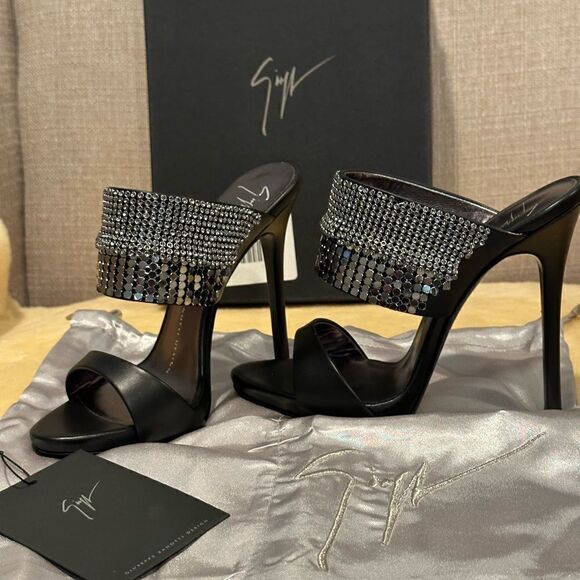 -Giuseppe Zanotti Coline embellished sandals size EU36( US 6)and EU 35,5( US5,5) - Picture 3 of 14